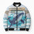 Personalized South Africa Whale Bomber Puffer Jacket Hermanus Fest - Wonder Print Shop