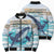 Personalized South Africa Whale Bomber Puffer Jacket Hermanus Fest - Wonder Print Shop