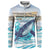 Personalized South Africa Whale Button Sweatshirt Hermanus Fest - Wonder Print Shop
