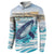 Personalized South Africa Whale Button Sweatshirt Hermanus Fest - Wonder Print Shop