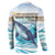 Personalized South Africa Whale Button Sweatshirt Hermanus Fest - Wonder Print Shop