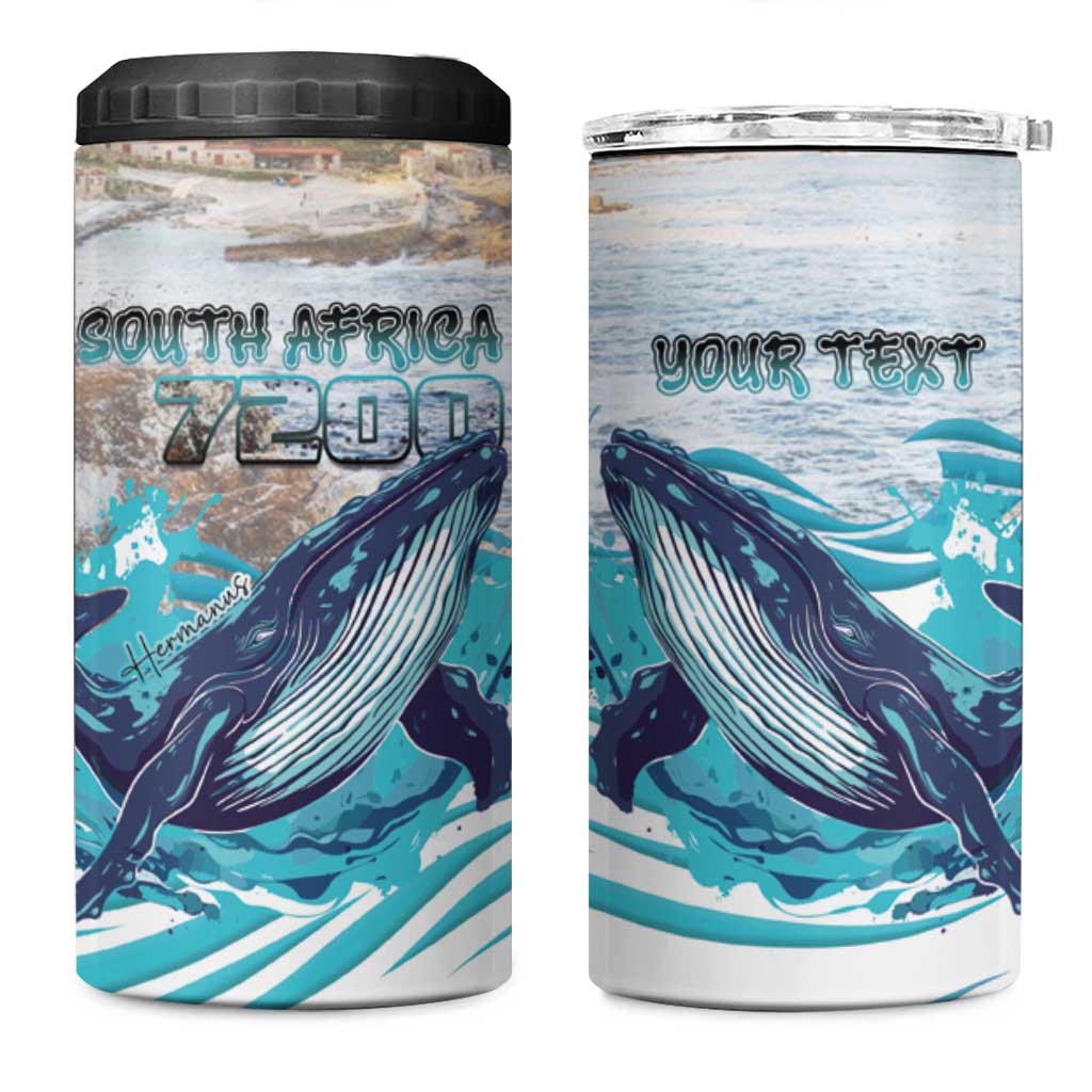 Personalized South Africa Whale 4 in 1 Can Cooler Tumbler Hermanus Fest - Wonder Print Shop