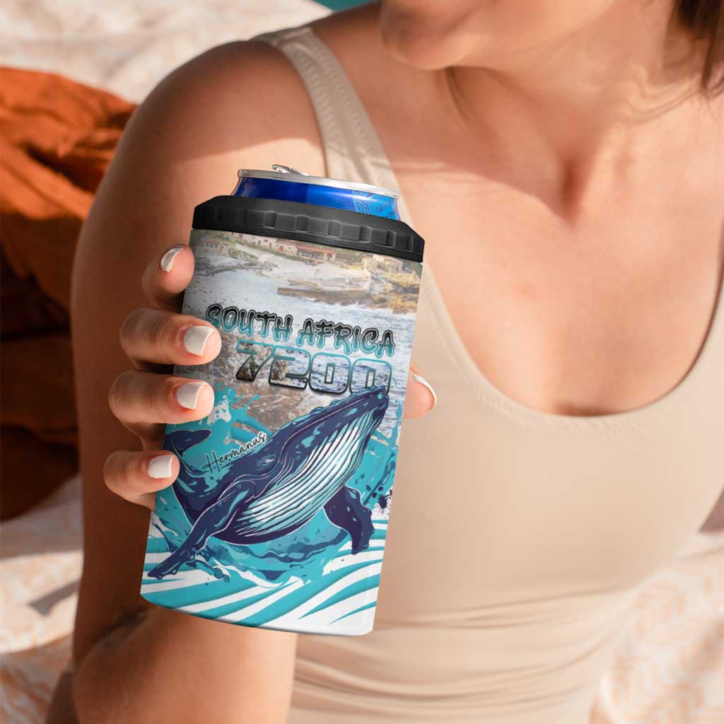 Personalized South Africa Whale 4 in 1 Can Cooler Tumbler Hermanus Fest - Wonder Print Shop