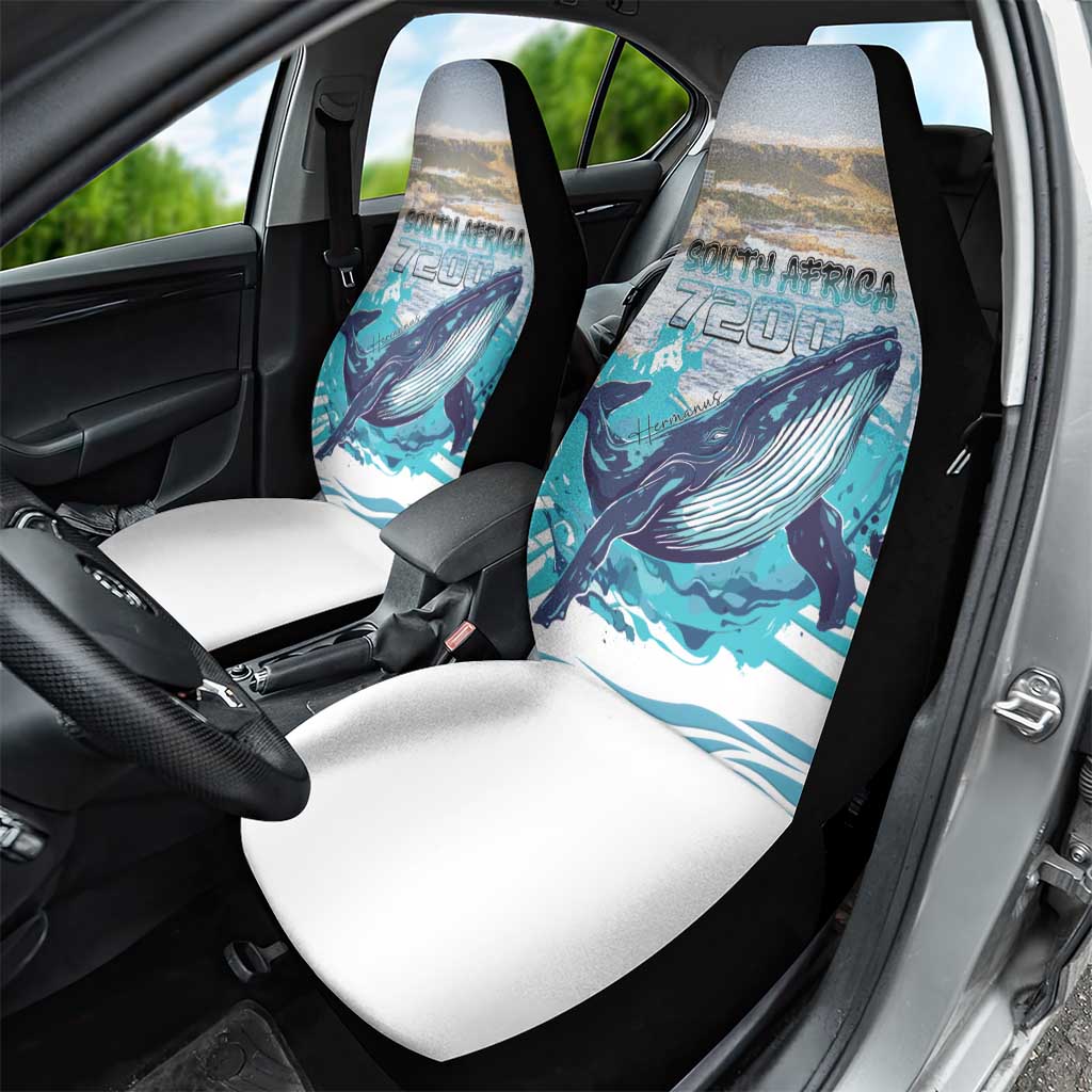 South Africa Whale Car Seat Cover Hermanus Fest - Wonder Print Shop
