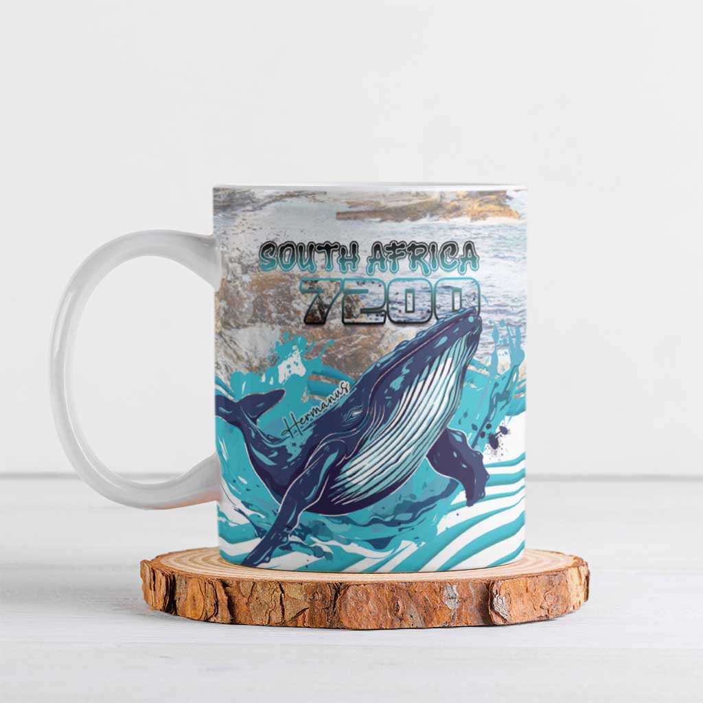 Personalized South Africa Whale Ceramic Mug Hermanus Fest - Wonder Print Shop