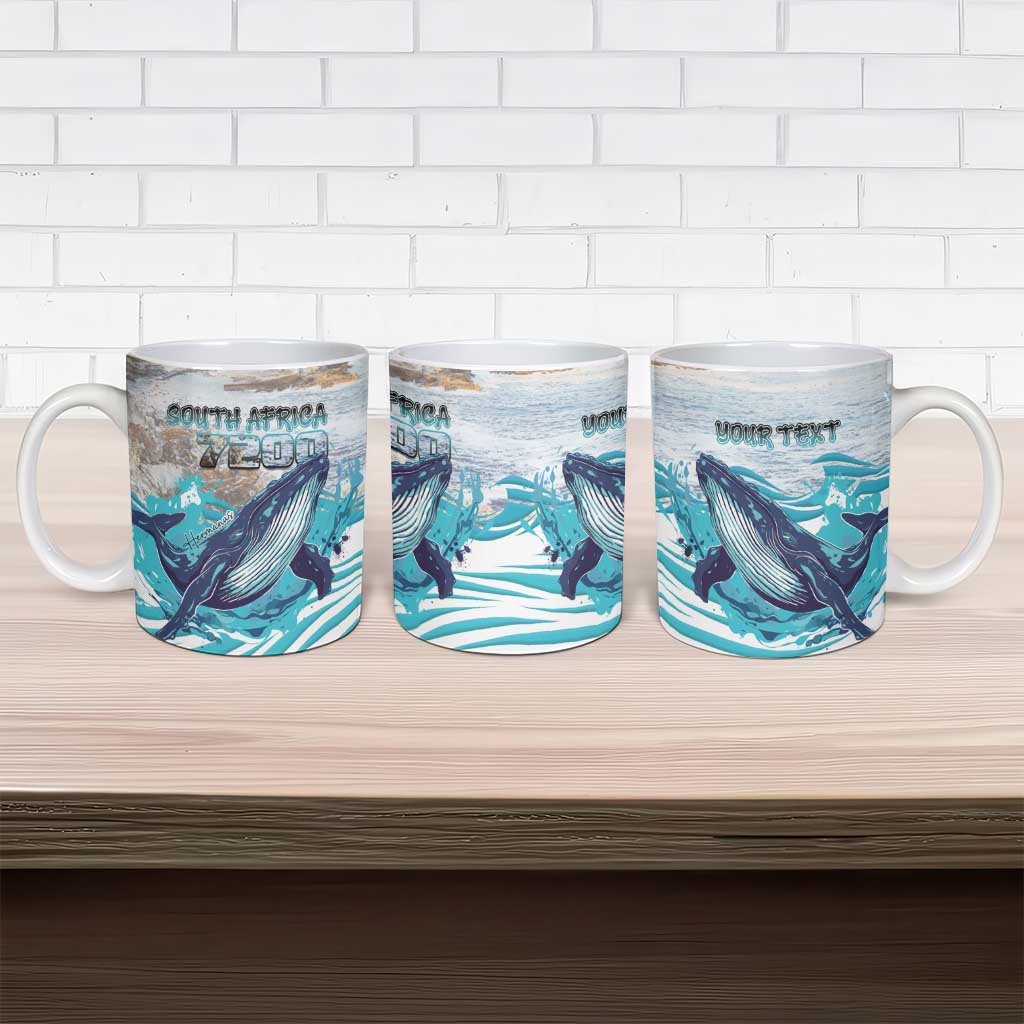Personalized South Africa Whale Ceramic Mug Hermanus Fest - Wonder Print Shop