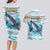 Personalized South Africa Whale Couples Matching Long Sleeve Bodycon Dress and Hawaiian Shirt Hermanus Fest - Wonder Print Shop