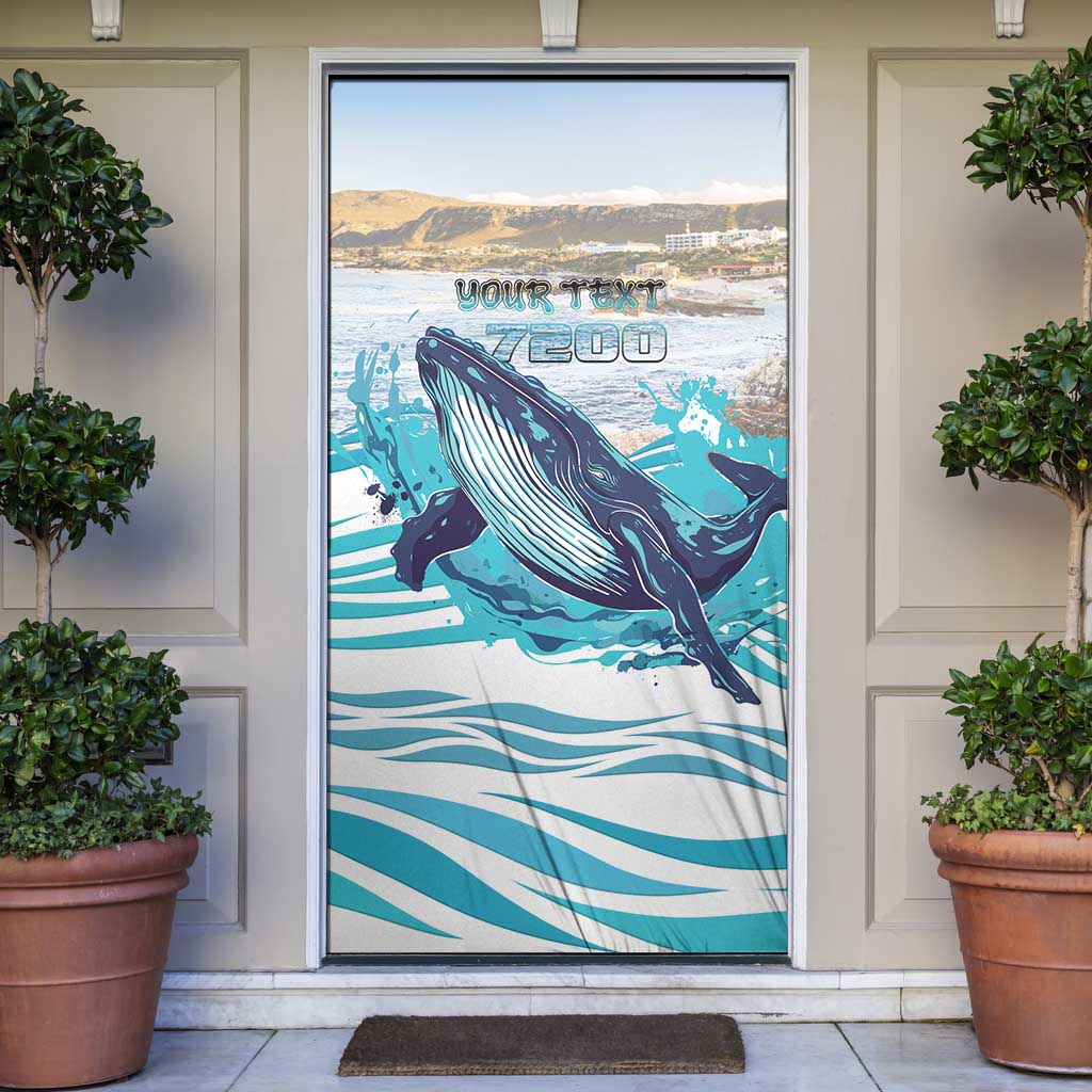 South Africa Whale Door Cover Hermanus Fest - Wonder Print Shop