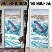 South Africa Whale Door Cover Hermanus Fest - Wonder Print Shop
