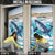 South Africa Whale Door Cover Hermanus Fest - Wonder Print Shop