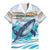 Personalized South Africa Whale Family Matching Mermaid Dress and Hawaiian Shirt Hermanus Fest - Wonder Print Shop