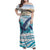 Personalized South Africa Whale Family Matching Off Shoulder Maxi Dress and Hawaiian Shirt Hermanus Fest - Wonder Print Shop