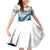 Personalized South Africa Whale Family Matching Off Shoulder Short Dress and Hawaiian Shirt Hermanus Fest - Wonder Print Shop
