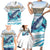 Personalized South Africa Whale Family Matching Short Sleeve Bodycon Dress and Hawaiian Shirt Hermanus Fest - Wonder Print Shop