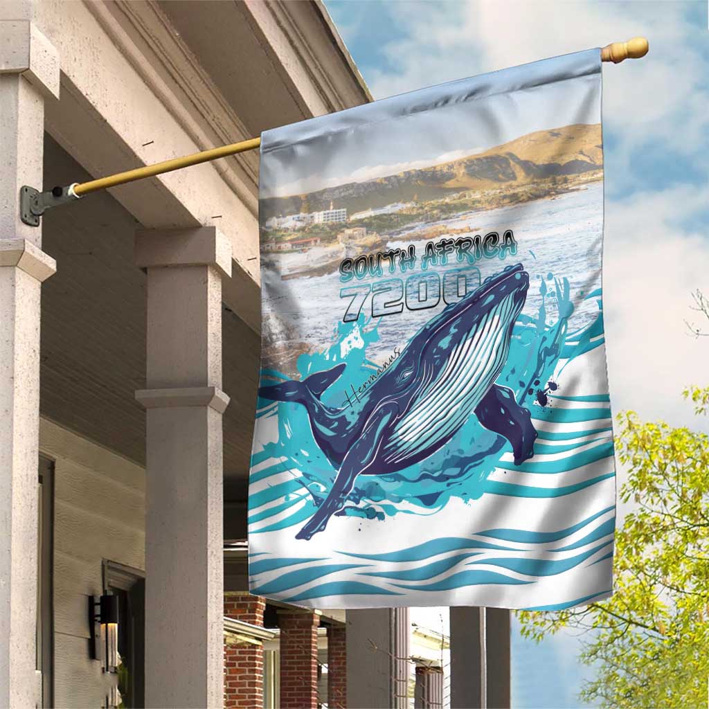 South Africa Whale Garden Flag Hermanus Fest - Wonder Print Shop