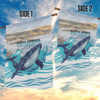 South Africa Whale Garden Flag Hermanus Fest - Wonder Print Shop