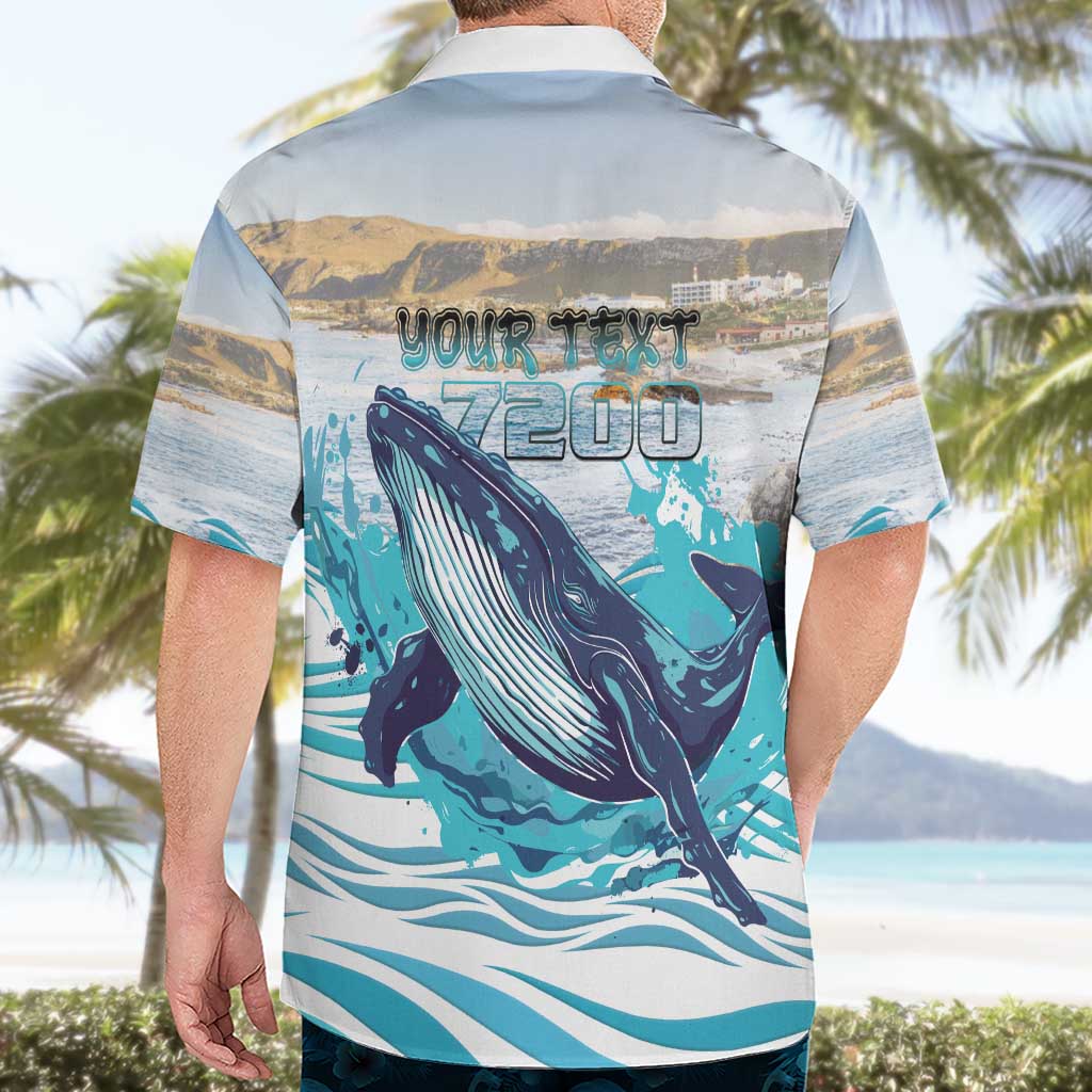 Personalized South Africa Whale Hawaiian Shirt Hermanus Fest - Wonder Print Shop