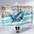 South Africa Whale Hooded Blanket Hermanus Fest - Wonder Print Shop