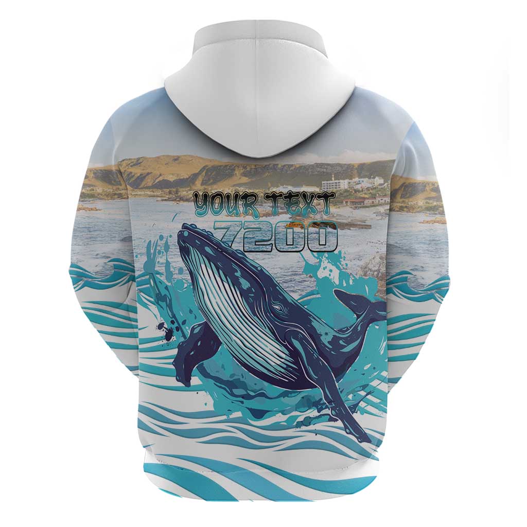 Personalized South Africa Whale Hoodie Hermanus Fest - Wonder Print Shop