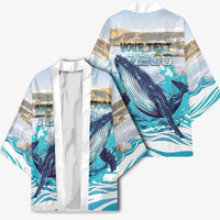 Personalized South Africa Whale Kimono Hermanus Fest - Wonder Print Shop