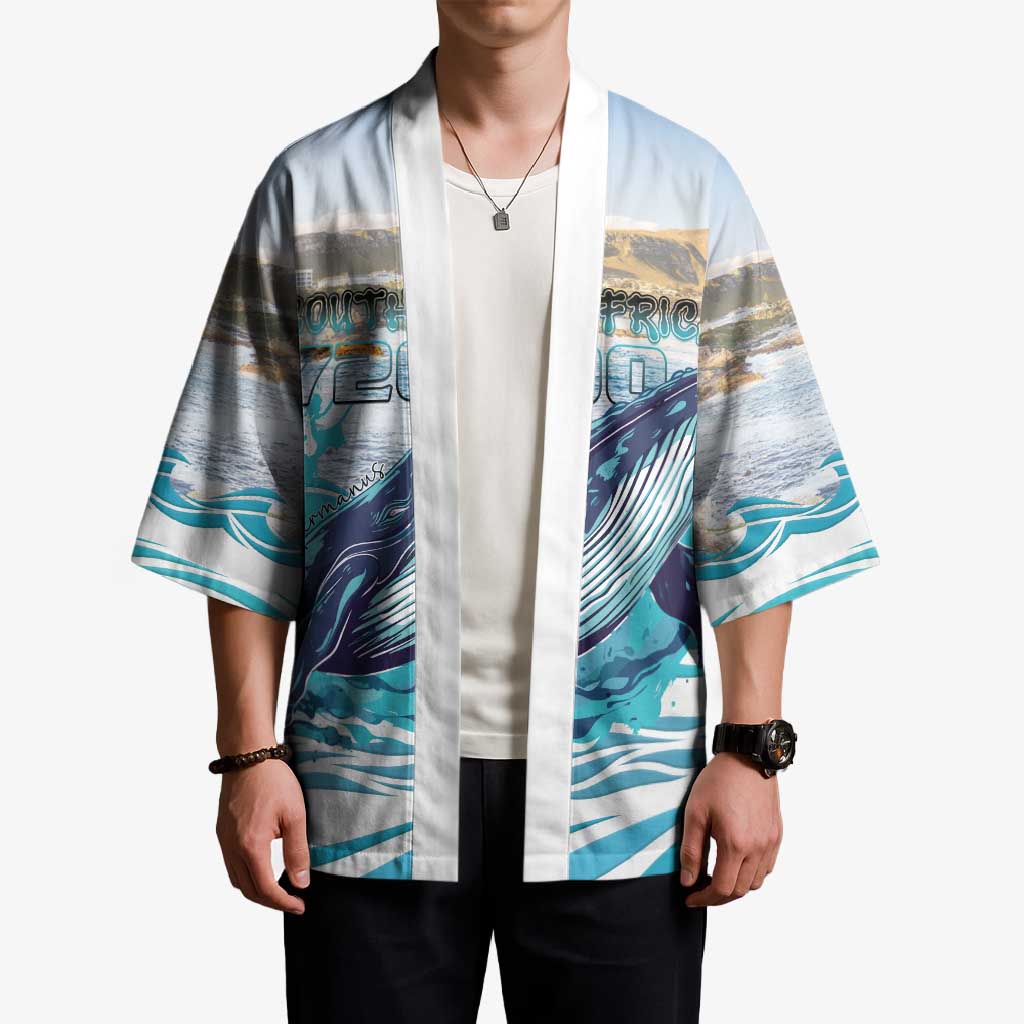 Personalized South Africa Whale Kimono Hermanus Fest - Wonder Print Shop