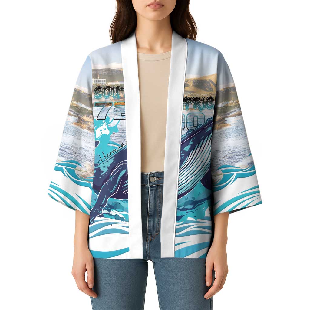 Personalized South Africa Whale Kimono Hermanus Fest - Wonder Print Shop