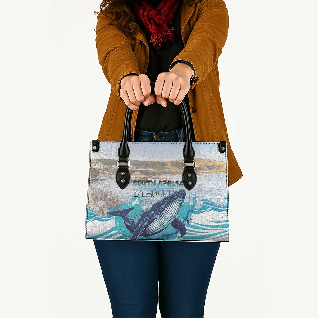 South Africa Whale Leather Bag Hermanus Fest - Wonder Print Shop