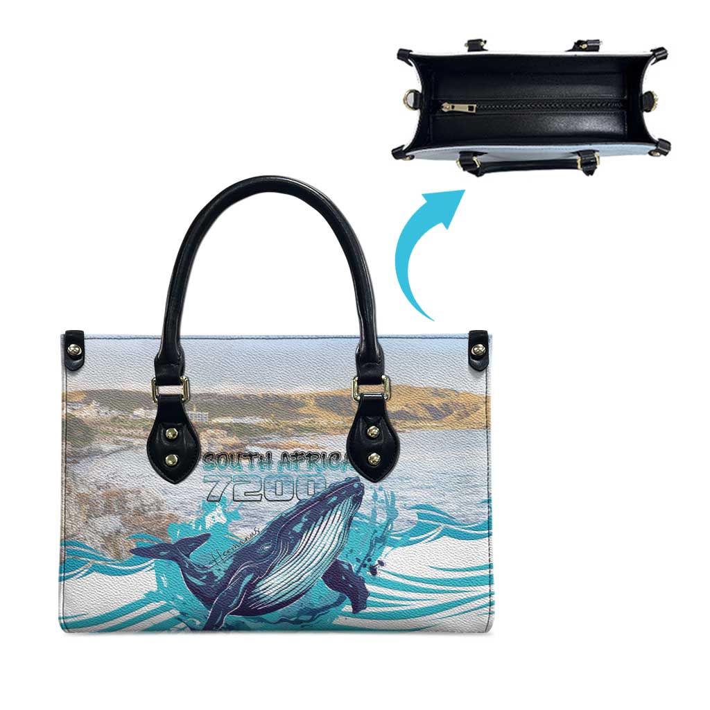 South Africa Whale Leather Bag Hermanus Fest - Wonder Print Shop