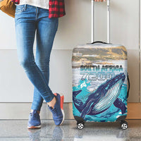 South Africa Whale Luggage Cover Hermanus Fest - Wonder Print Shop