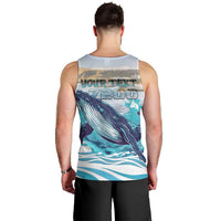Personalized South Africa Whale Men Tank Top Hermanus Fest - Wonder Print Shop