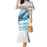 Personalized South Africa Whale Mermaid Dress Hermanus Fest - Wonder Print Shop
