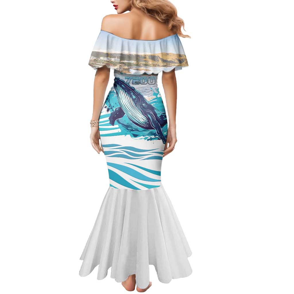 Personalized South Africa Whale Mermaid Dress Hermanus Fest - Wonder Print Shop