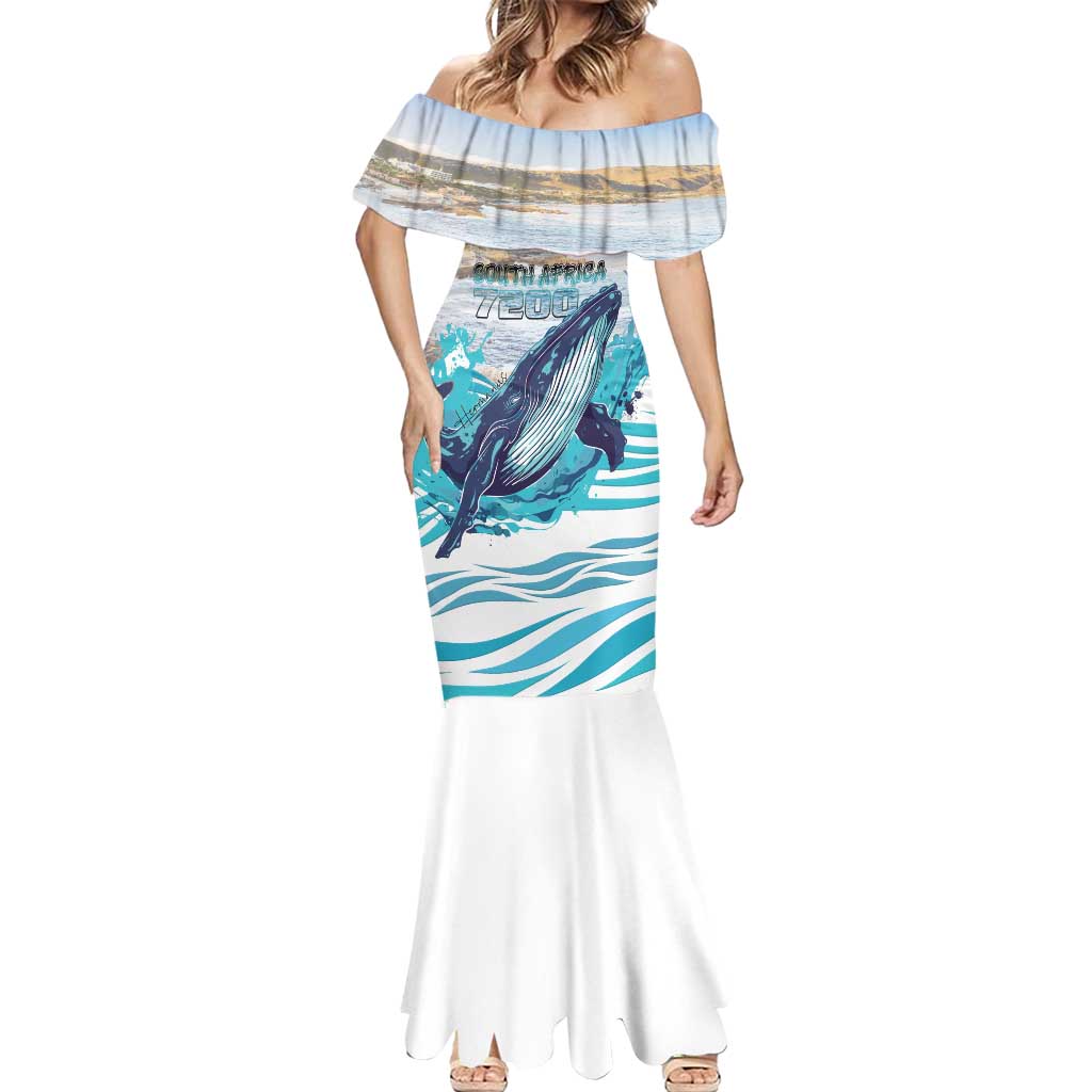 Personalized South Africa Whale Mermaid Dress Hermanus Fest - Wonder Print Shop