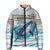 Personalized South Africa Whale Padded Jacket Hermanus Fest - Wonder Print Shop