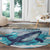 South Africa Whale Round Carpet Hermanus Fest - Wonder Print Shop