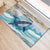 South Africa Whale Rubber Doormat Hermanus Fest - Wonder Print Shop