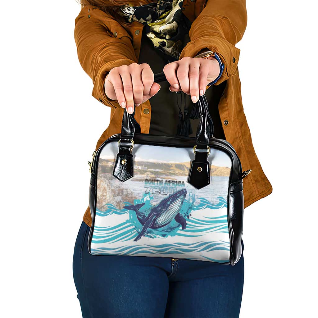 South Africa Whale Shoulder Handbag Hermanus Fest - Wonder Print Shop