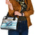 South Africa Whale Shoulder Handbag Hermanus Fest - Wonder Print Shop