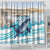 South Africa Whale Shower Curtain Hermanus Fest - Wonder Print Shop