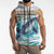 Personalized South Africa Whale Sleeveless Zip Hoodie Hermanus Fest - Wonder Print Shop