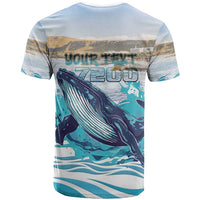Personalized South Africa Whale T Shirt Hermanus Fest - Wonder Print Shop