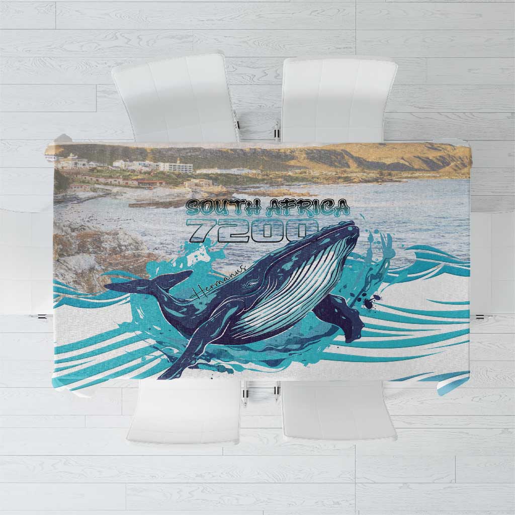 South Africa Whale Tablecloth Hermanus Fest - Wonder Print Shop