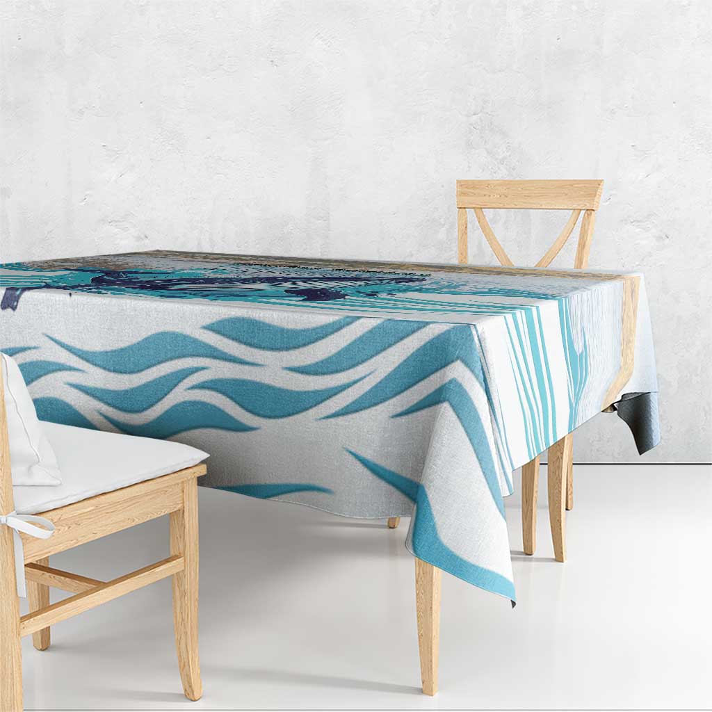 South Africa Whale Tablecloth Hermanus Fest - Wonder Print Shop