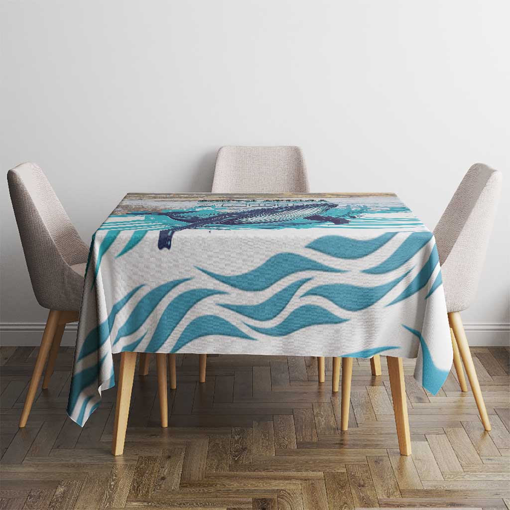 South Africa Whale Tablecloth Hermanus Fest - Wonder Print Shop