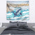 South Africa Whale Tapestry Hermanus Fest - Wonder Print Shop