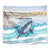 South Africa Whale Tapestry Hermanus Fest - Wonder Print Shop