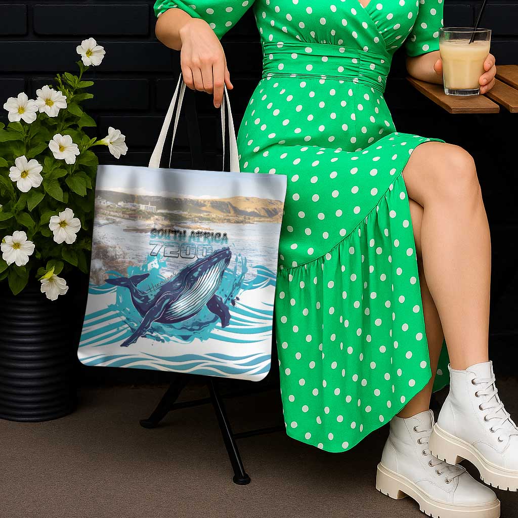 South Africa Whale Tote Bag Hermanus Fest - Wonder Print Shop