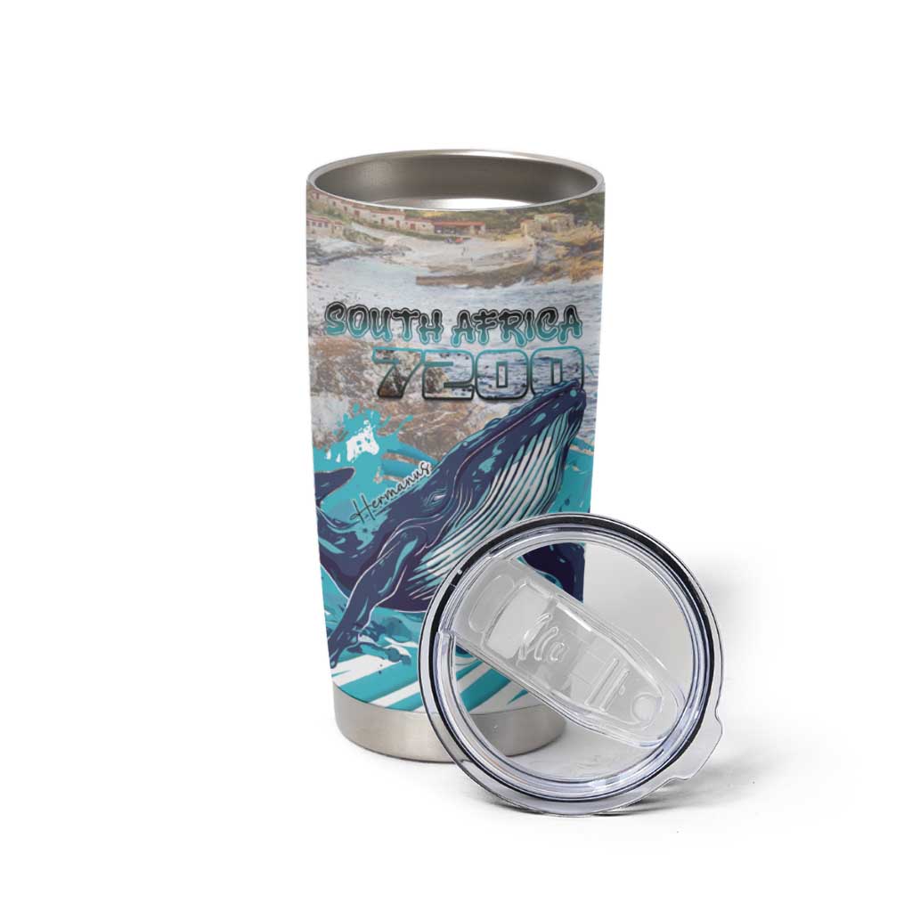 Personalized South Africa Whale Tumbler Cup Hermanus Fest - Wonder Print Shop