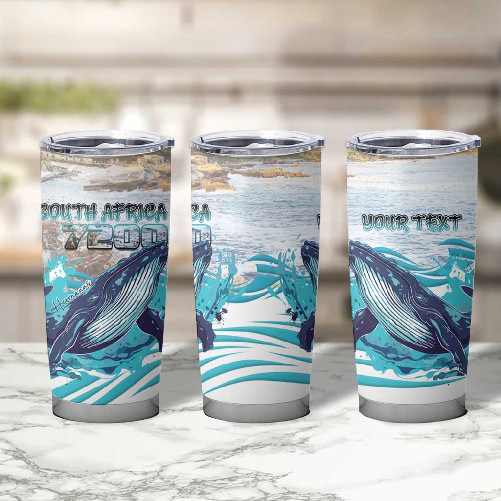 Personalized South Africa Whale Tumbler Cup Hermanus Fest - Wonder Print Shop