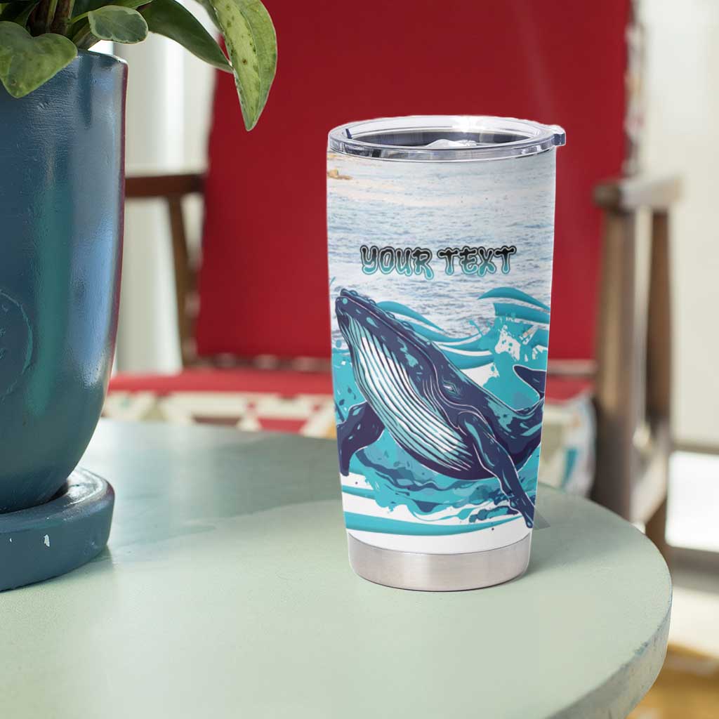 Personalized South Africa Whale Tumbler Cup Hermanus Fest - Wonder Print Shop